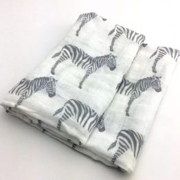 Hydrofiele doek zebra - Biologisch bamboevezel | Style D'lx - Betaalbare lifestyle luxe